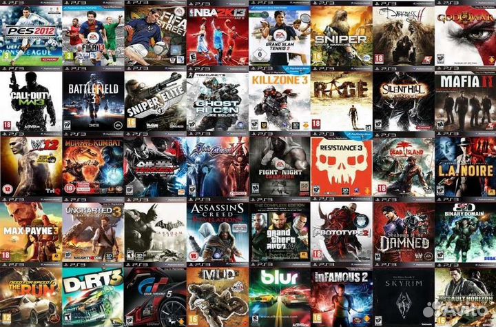 Установка игр на Ps3/Ps1/Ps2/Dendy/Sega