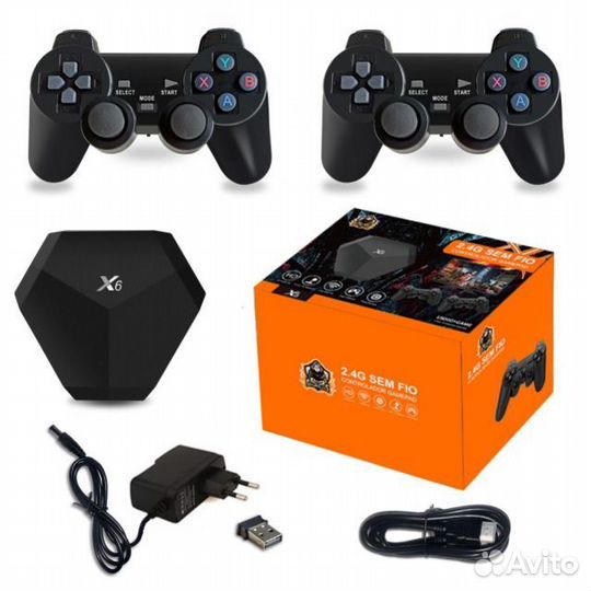 Игровая приставка sem fio x6