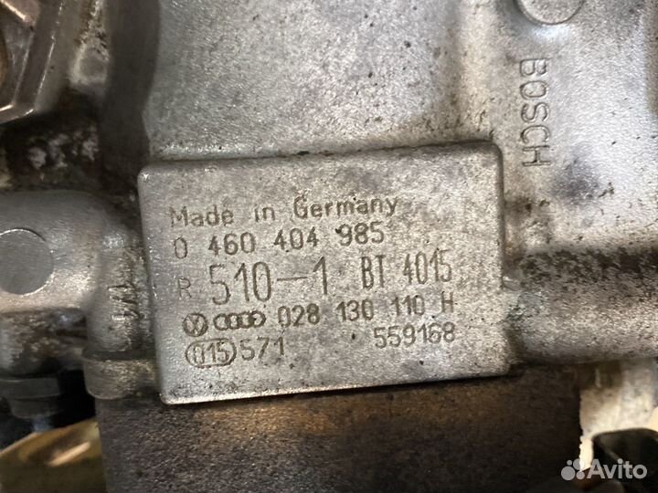 Тнвд 028130110H 1.9tdi Volksvagen, Seat, Audi