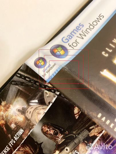 Clive Barker's Jericho лицензия Англия DVD-бокс