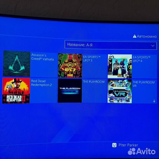 Sony Playstation 4 / FAT / 500GB / игры