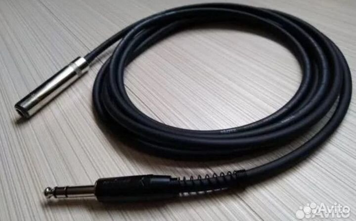 Наушников Удлинитель Jack 6,3mm -Jack 3.5mm Canare