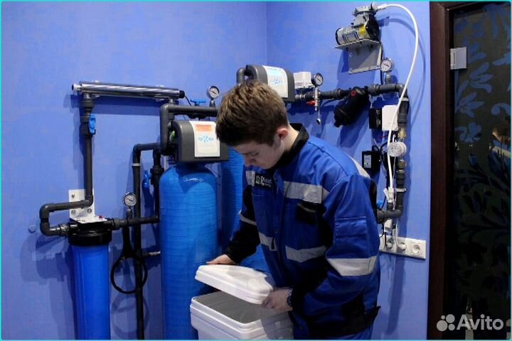 Установка систем очистки воды / Обратный осмос