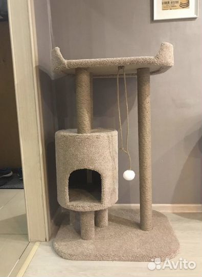 Когтеточки и игровые комплексы для кошек