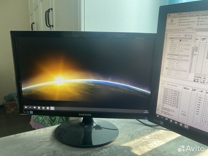 Монитор Samsung 24 и 19 дюймов