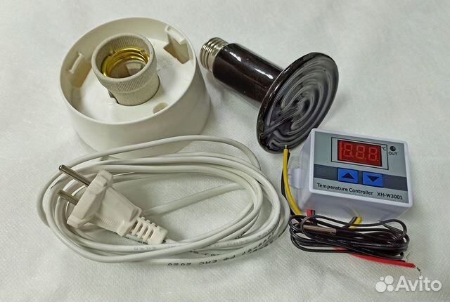 Комплект для обогрева цыплят, курятника, для птиц