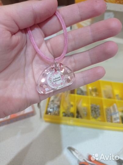 Брелок, подвеска, серьги