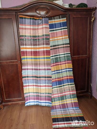 Дорожка половик ручная работа хлопок