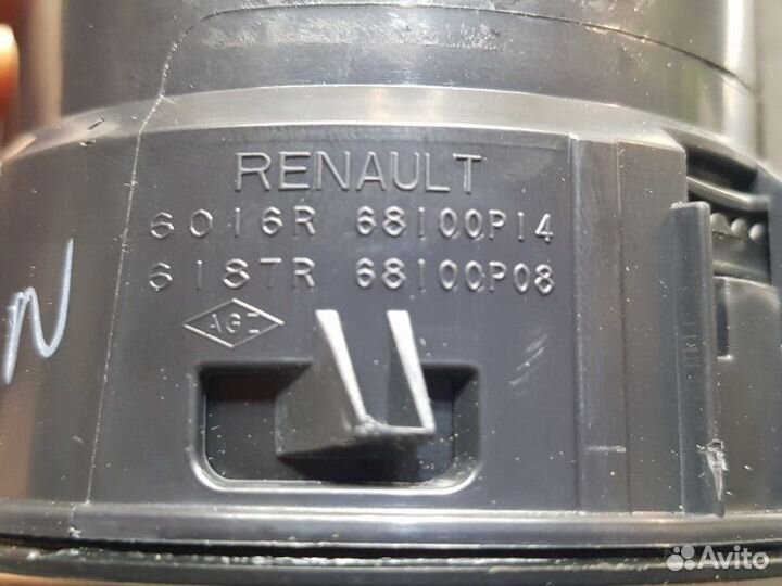 Дефлектор Renault Duster 2017