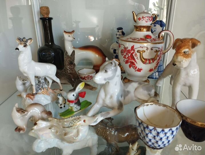 Фарфор. Посуда Статуэтки. СССР Дефекты