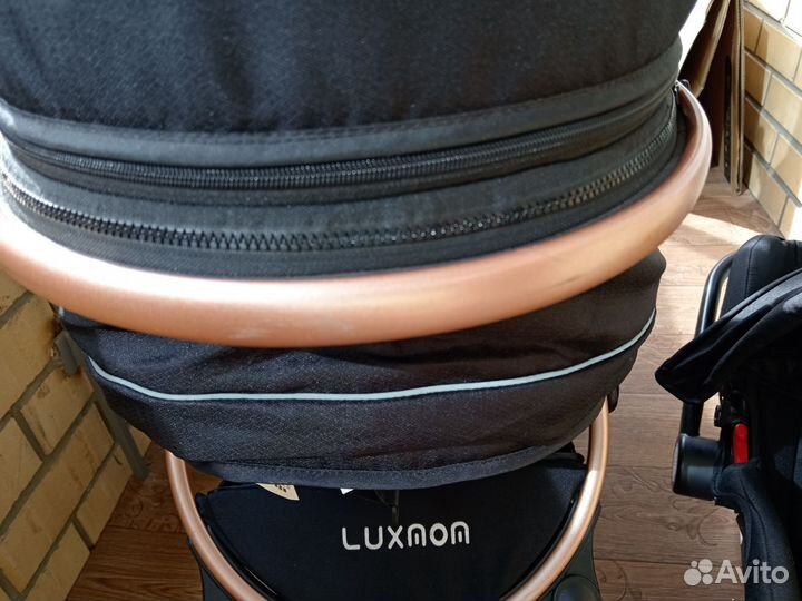 Коляска luxmom 3 в 1 бу