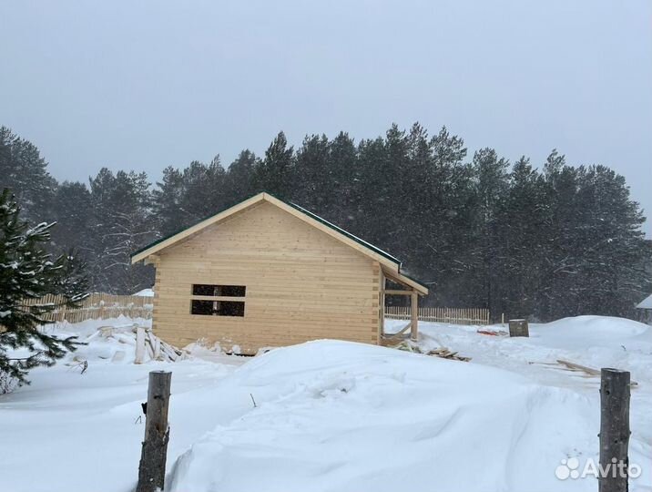 Дом из профилированного бруса