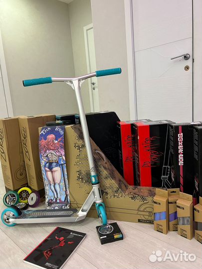 Трюковые самокаты tech team