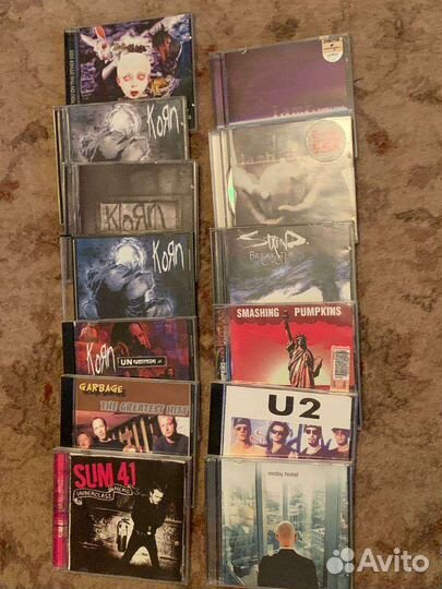 Музыкальные компакт диски сер 2000х
