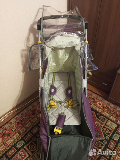 Детские санки коляска