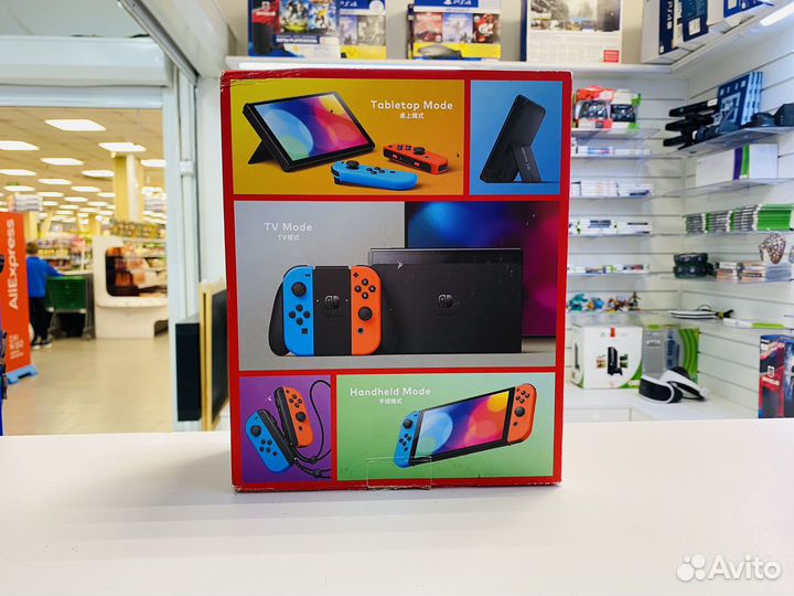 Nintendo Switch Oled Прошитый + 128gb