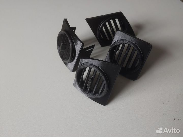 Дефлекторы обдува печки Газель(комплект 4шт)