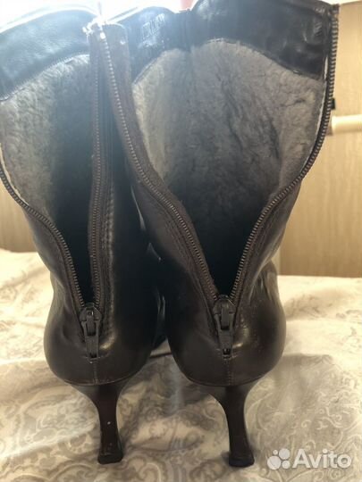 Сапоги женские зимние 38 39