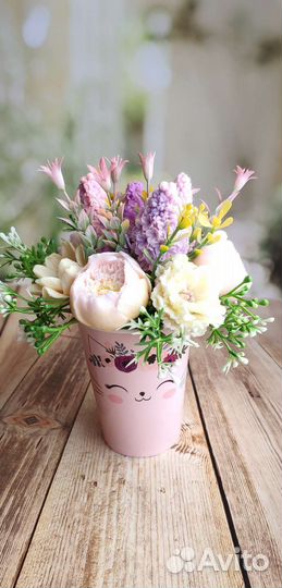 Букет из мыла