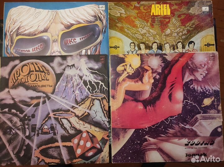 Виниловые пластинки СССР