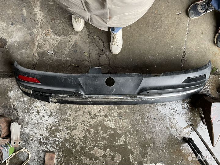 Юбка заднего бампера ситроен C4