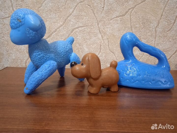 Игрушки пластиковые СССР