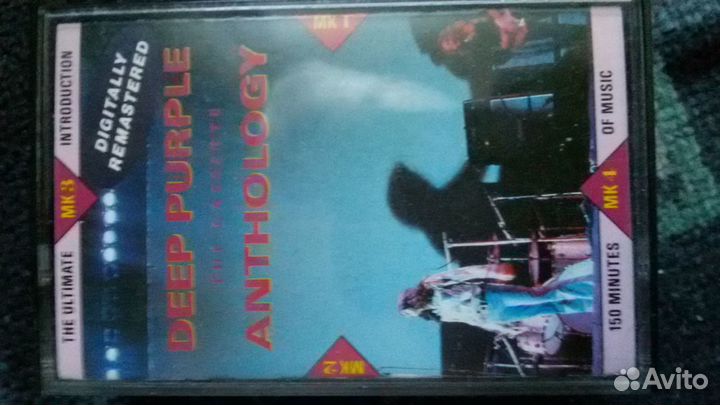 Аудио кассеты deep purple фирменные