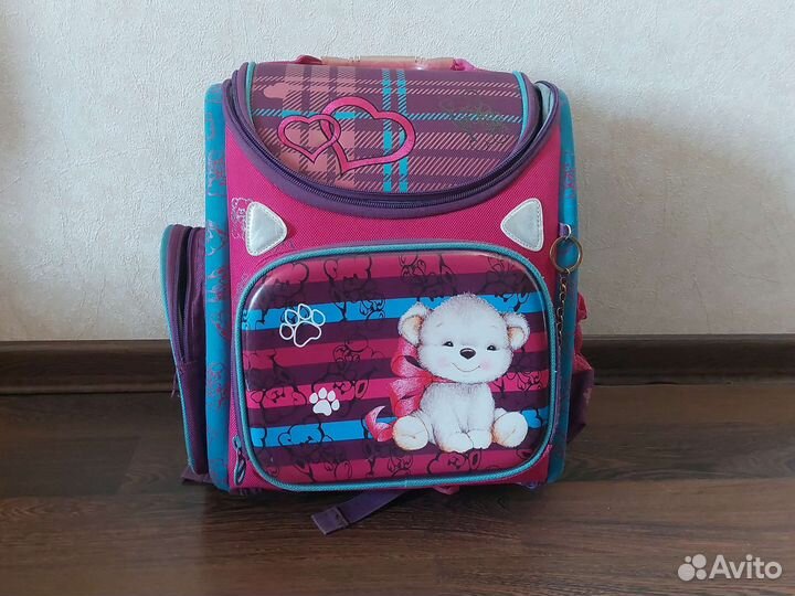 Рюкзак школьный для девочки бу