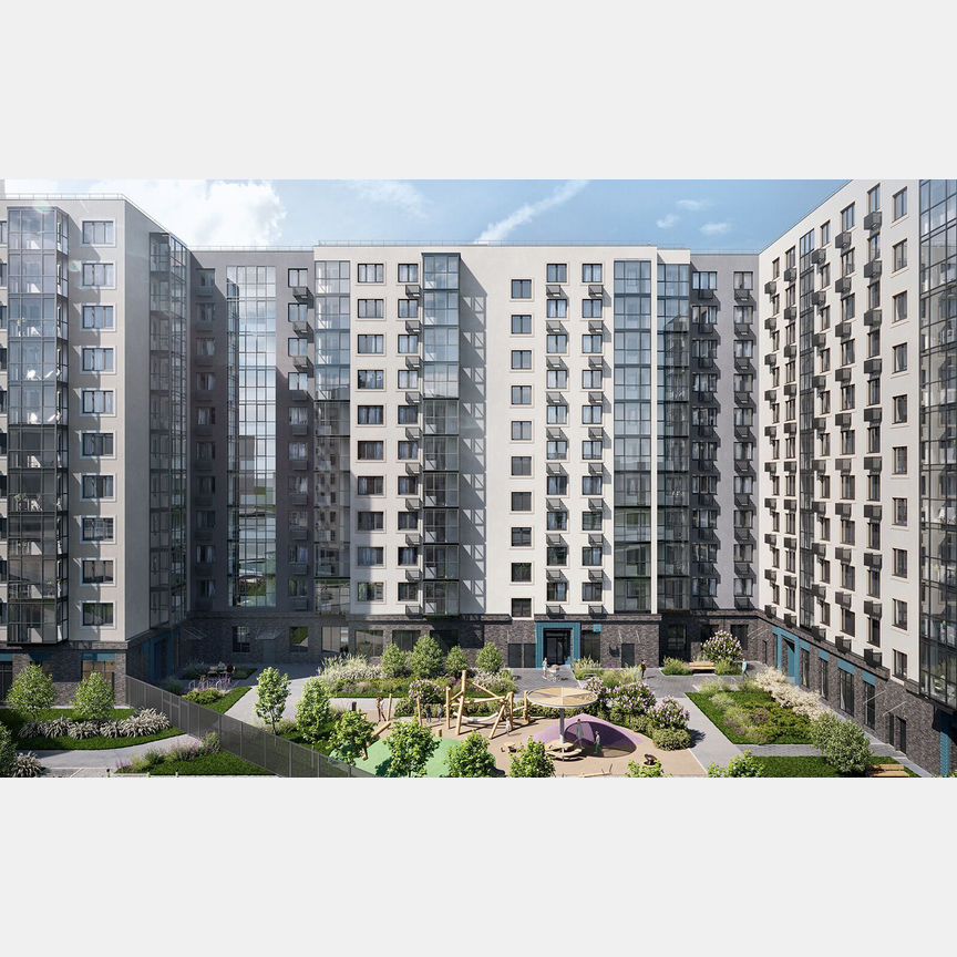 2-к. квартира, 61,6 м², 3/11 эт.