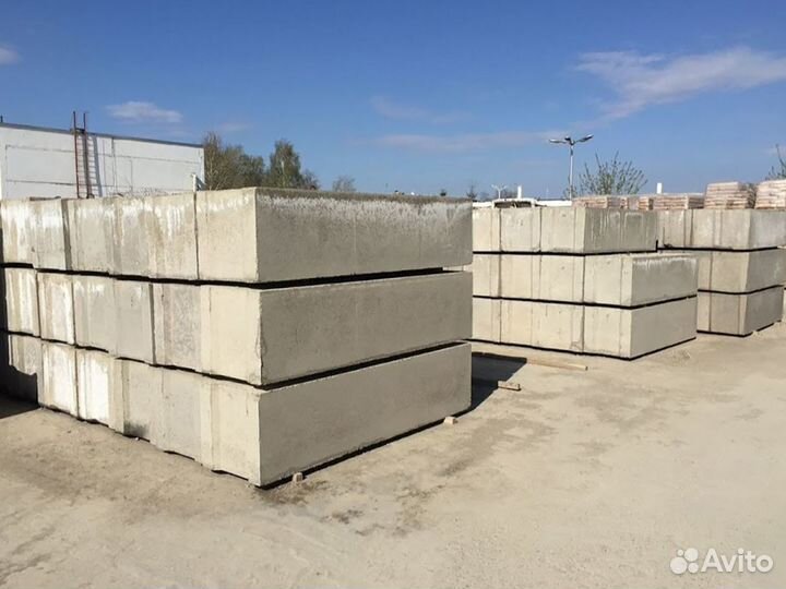 Фундаментные блоки фбс