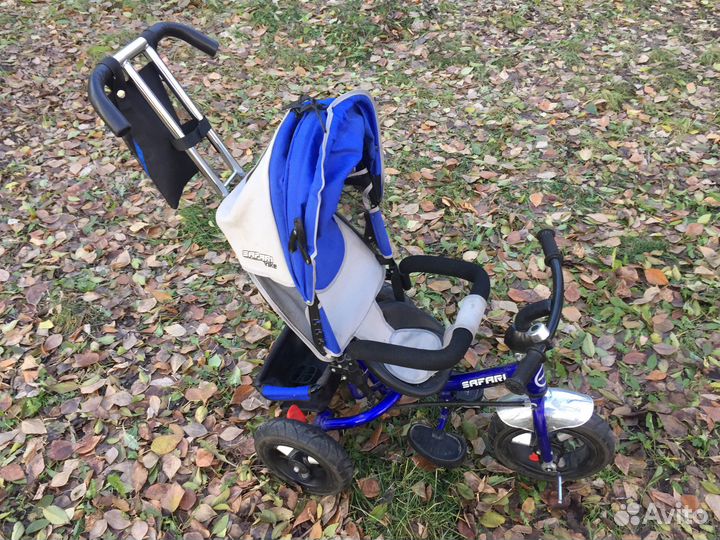 Коляска-велосипед ‘Safari’ прогулочная, 3 колеса
