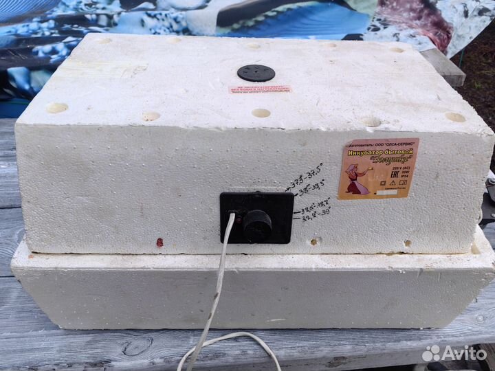 Инкубатор для яиц бу 