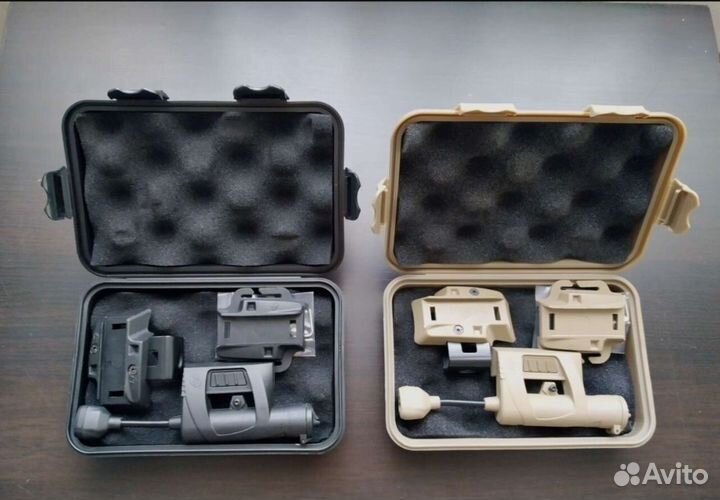 Тактический ик фонарь на шлем Tec Charge MPLs 4