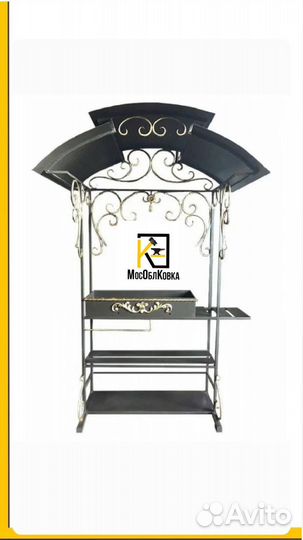 Мангал с крышей купить