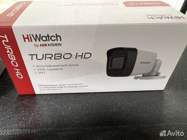 Видеокамера Hiwatch DS-T500 HD-TVI (C) 5 мп