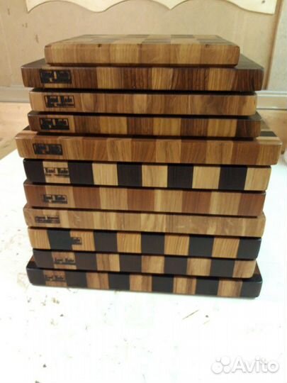 Торцевые разделочные доски