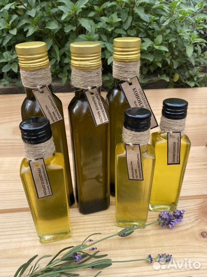 Масло кокосовое, конопляное, тыквенное из бочонка