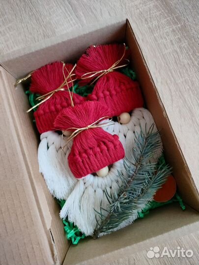 Набор ёлочных игрушек. Ёлочные игрушки