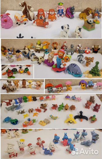 Игрушки киндер сюрприз