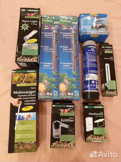 Товары для аквариума Eheim, Dennerle, JBL и др