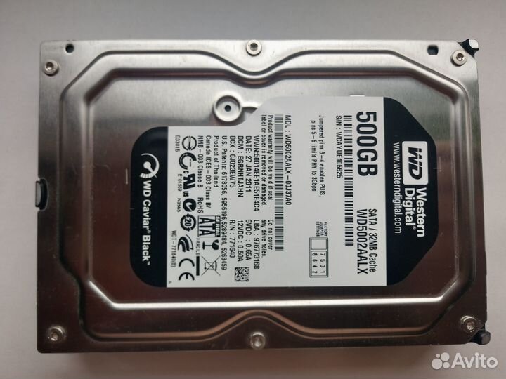 Жесткий диск HDD WD (Western Digital) 3.5