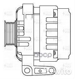 Генератор chevrolet/opel captiva/antara 10- lg0