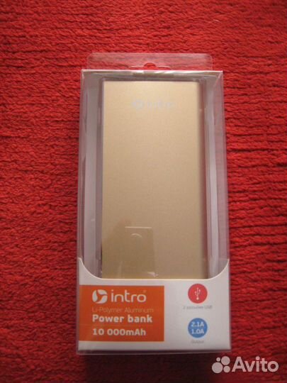 Продается Intro Power Bank 10 000mAh