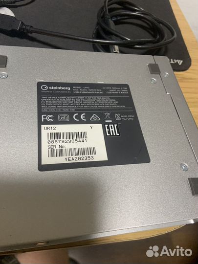 Внешняя звуковая карта steinberg ur12