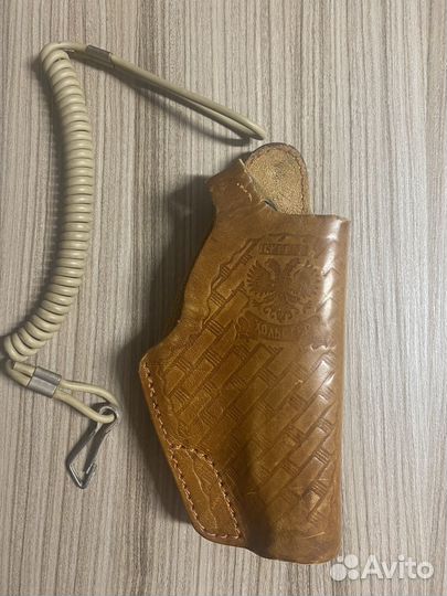 Кабура кожаная для пистолета Макарова