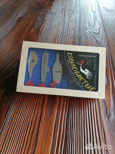 Подарочный набор блесен. Подарок рыбаку на нов год