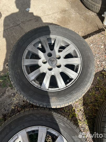 Колеса в сборе r16 летние mitsubishi
