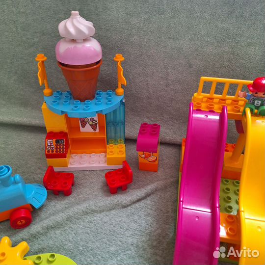Lego duplo парк аттракционов 10840