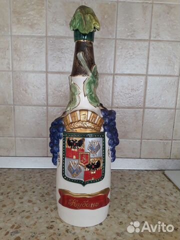 Бутылка керамическая коллекционная - Кубань