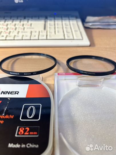 Поляризационные и защитные фильтры для обьективов